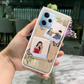 Creatistic Personlised  Photo Transparent Silicon Case For Redmi Note 11