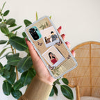 Creatistic Personlised  Photo Transparent Silicon Case For Redmi Note 13 Pro 5G