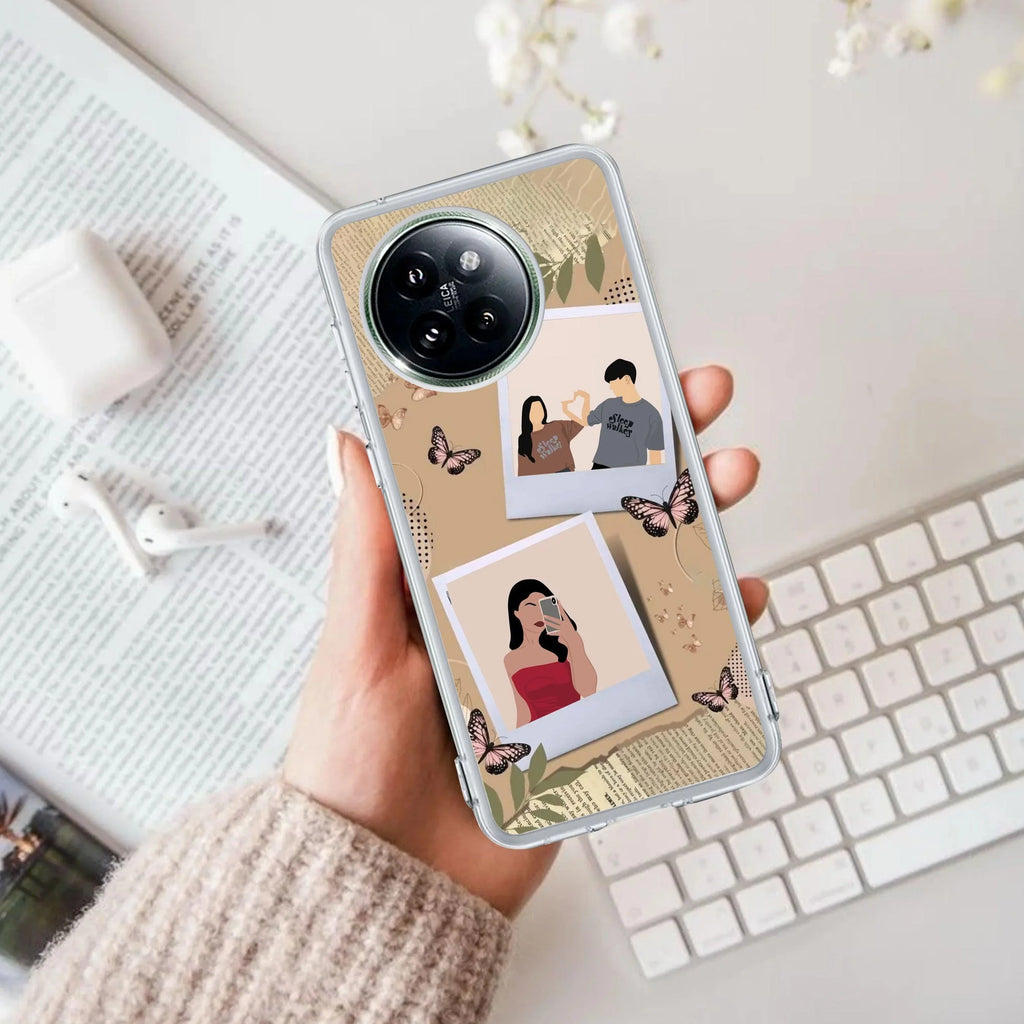 Creatistic Personlised  Photo Transparent Silicon Case For Xiaomi 14 Civi 5G