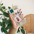 Creatistic Personlised  Photo Transparent Silicon Case For Samsung Galaxy A12 / M12 / F12