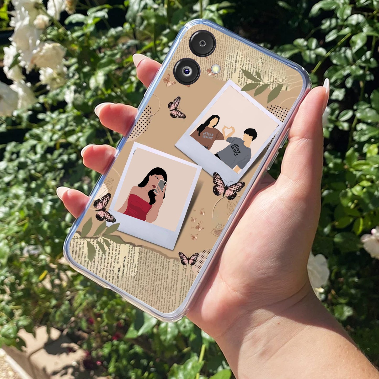 Creatistic Personlised Photo Transparent Silicon Case For Samsung ShopOnCliQ