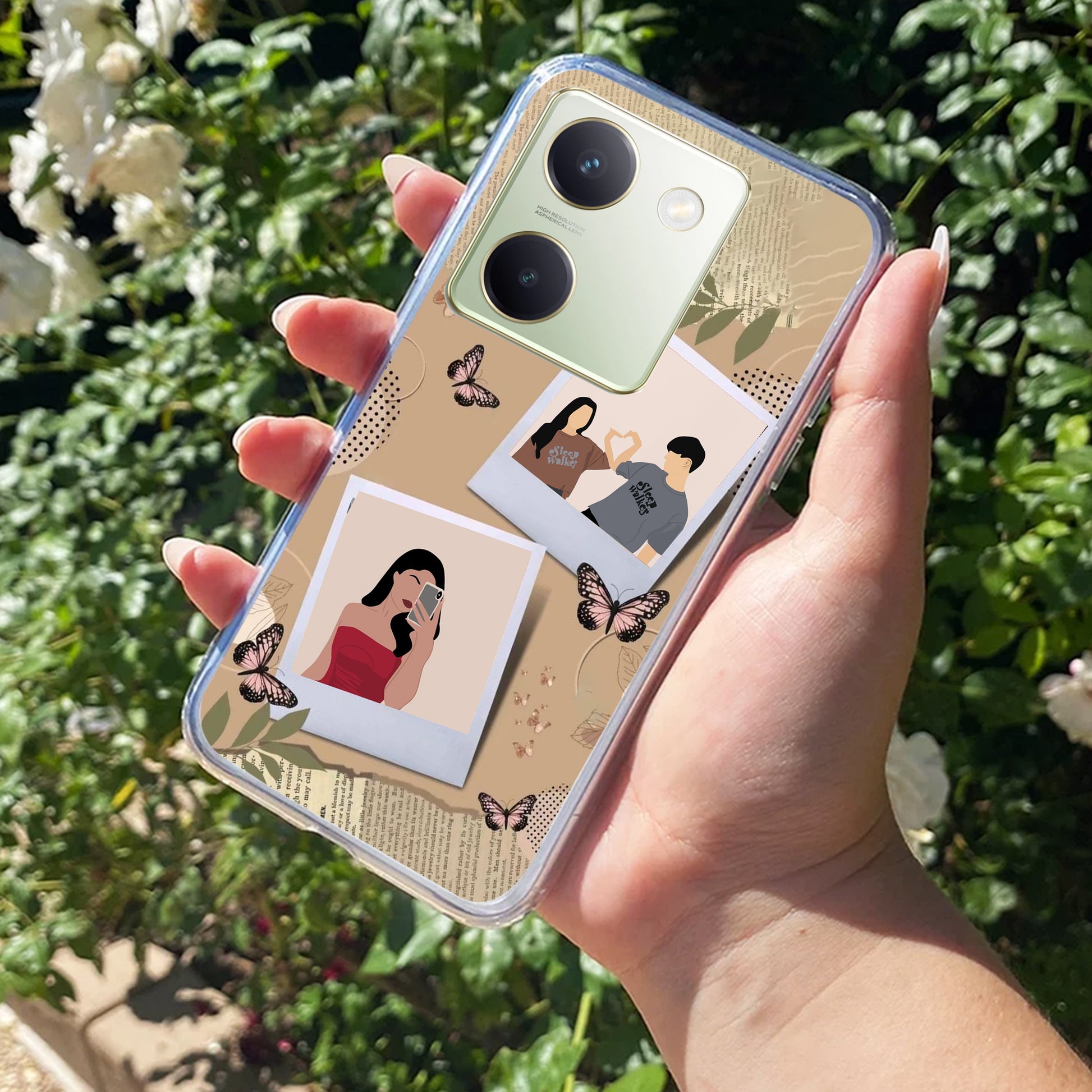 Creatistic Personlised Photo Transparent Silicon Case For Vivo ShopOnCliQ