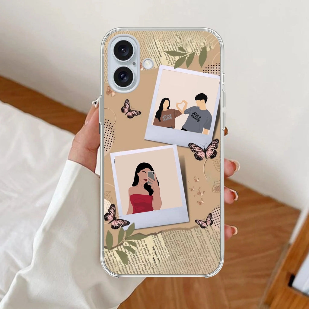 Creatistic Personlised  Photo Anti Yellow Case For  iPhoneiPhone 16 Plus