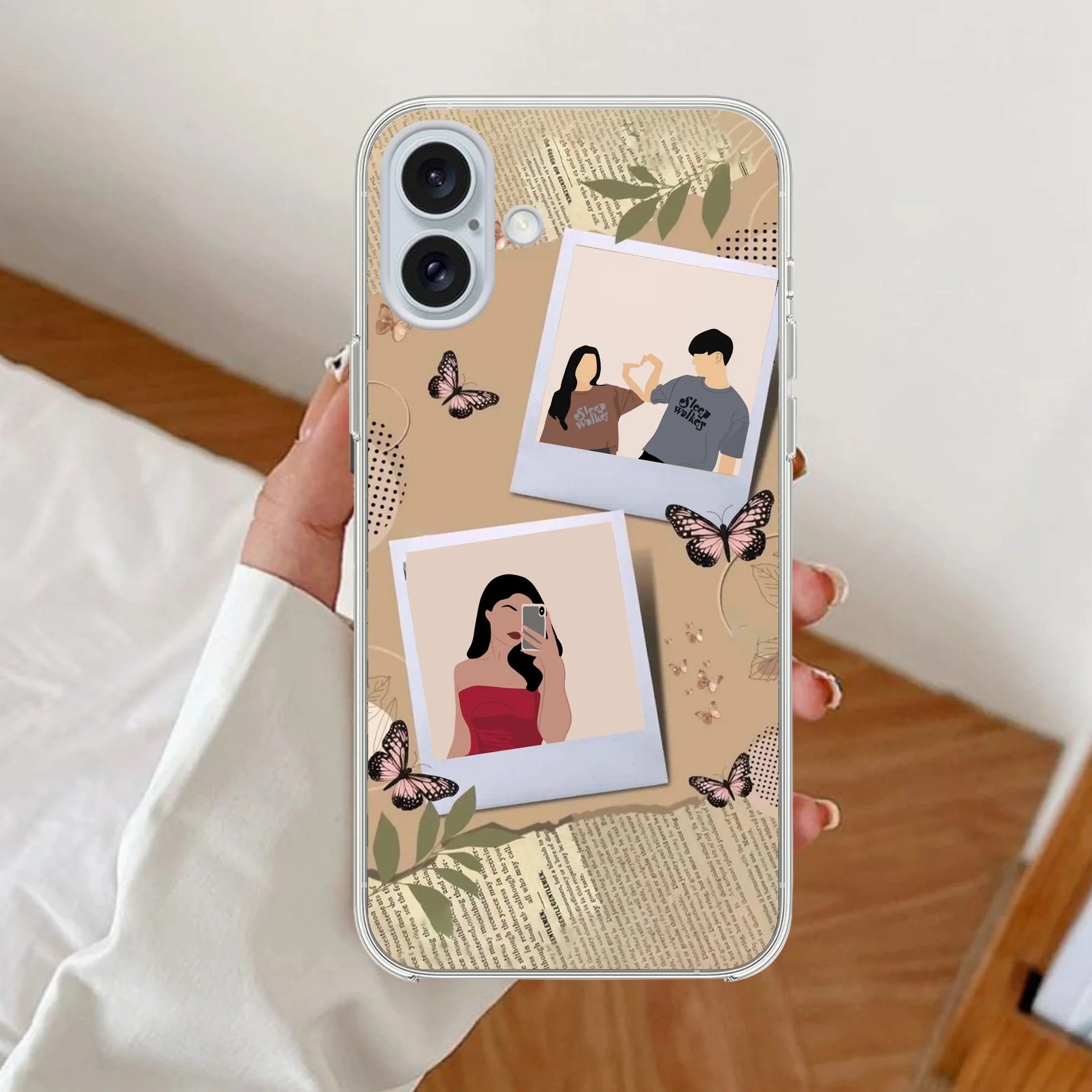 Creatistic Personlised  Photo Anti Yellow Case For  iPhoneiPhone 16 Plus