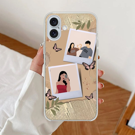 Creatistic Personlised Photo Transparent Silicon Case For iPhone ShopOnCliQ