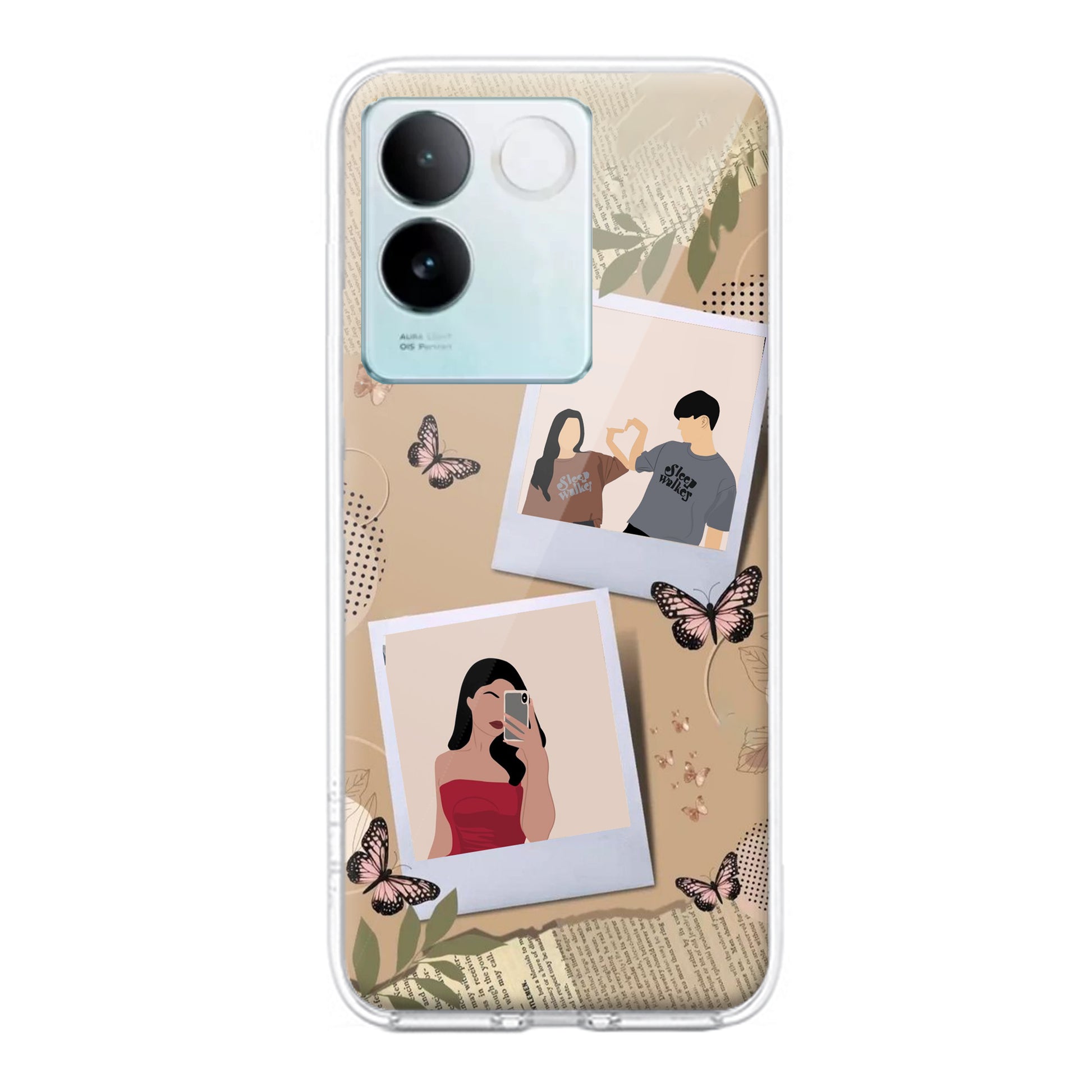 Creatistic Personlised Photo Transparent Silicon Case For iQOO ShopOnCliQ