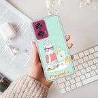 Creator Girl Customize Transparent Silicon Case For Motorola Edge 60 Fusion 5G