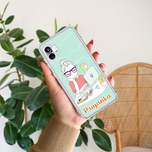 Creator Girl Customize Transparent Silicon Case For Nothing ShopOnCliQ