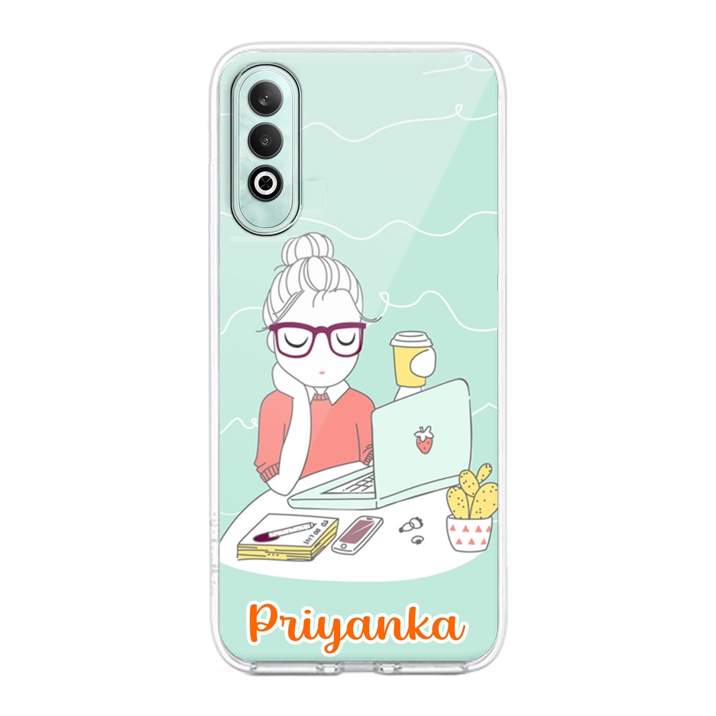 Creator Girl Customize Transparent Silicon Case For OnePlus - ShopOnCliQ