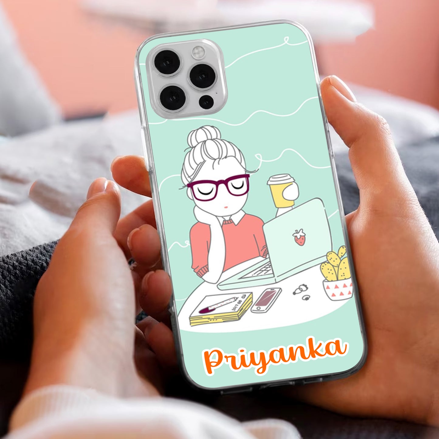 Creator Girl Customize Transparent Silicon Case For Poco ShopOnCliQ