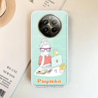 Creator Girl Customize Transparent Silicon Case For Realme 14 Pro Lite 5G