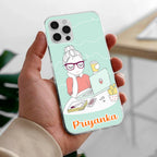 Creator Girl Customize Transparent Silicon Case For Realme 8 4G / Realme 8 Pro