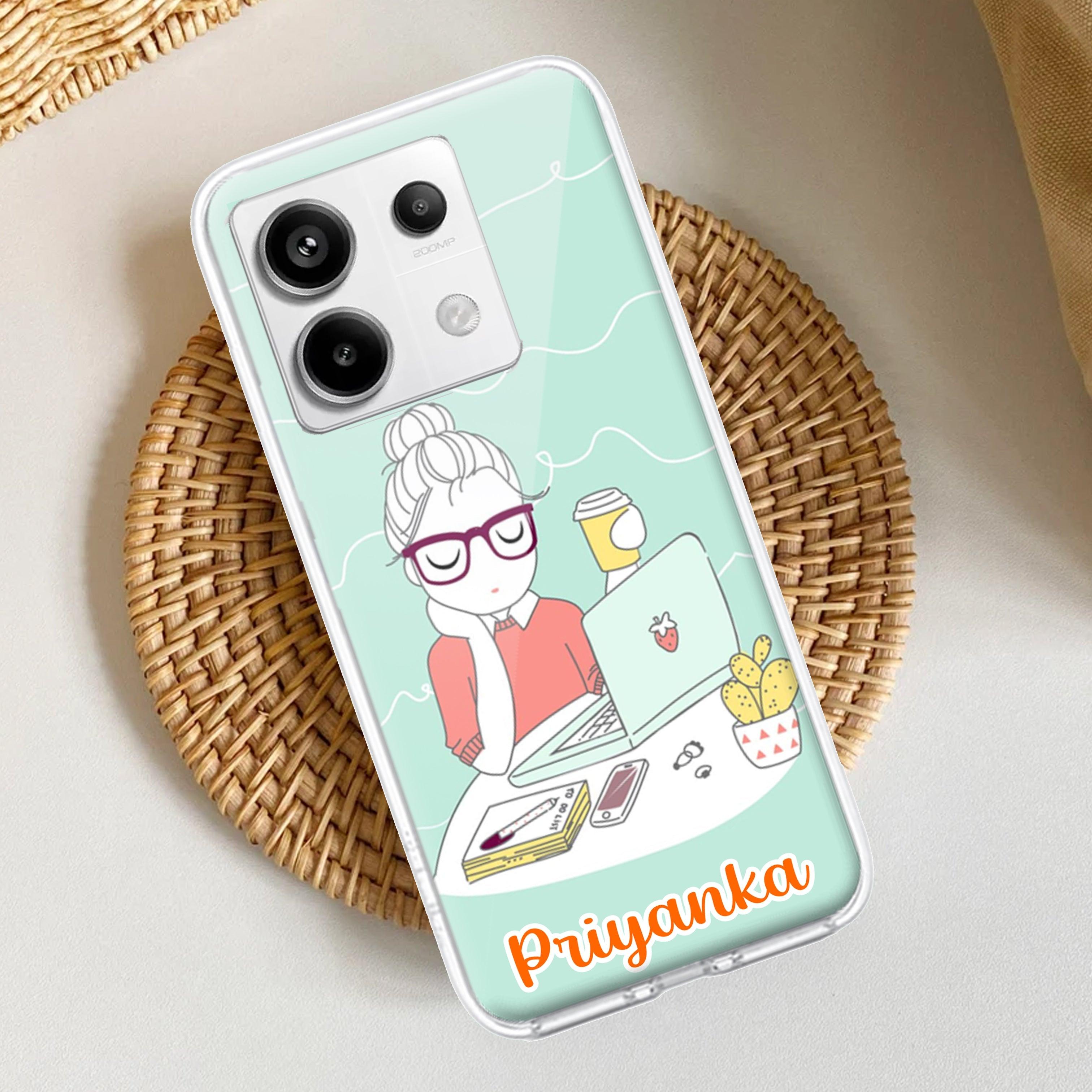 Creator Girl Customize Transparent Silicon Case For Redmi/Xiaomi - ShopOnCliQ