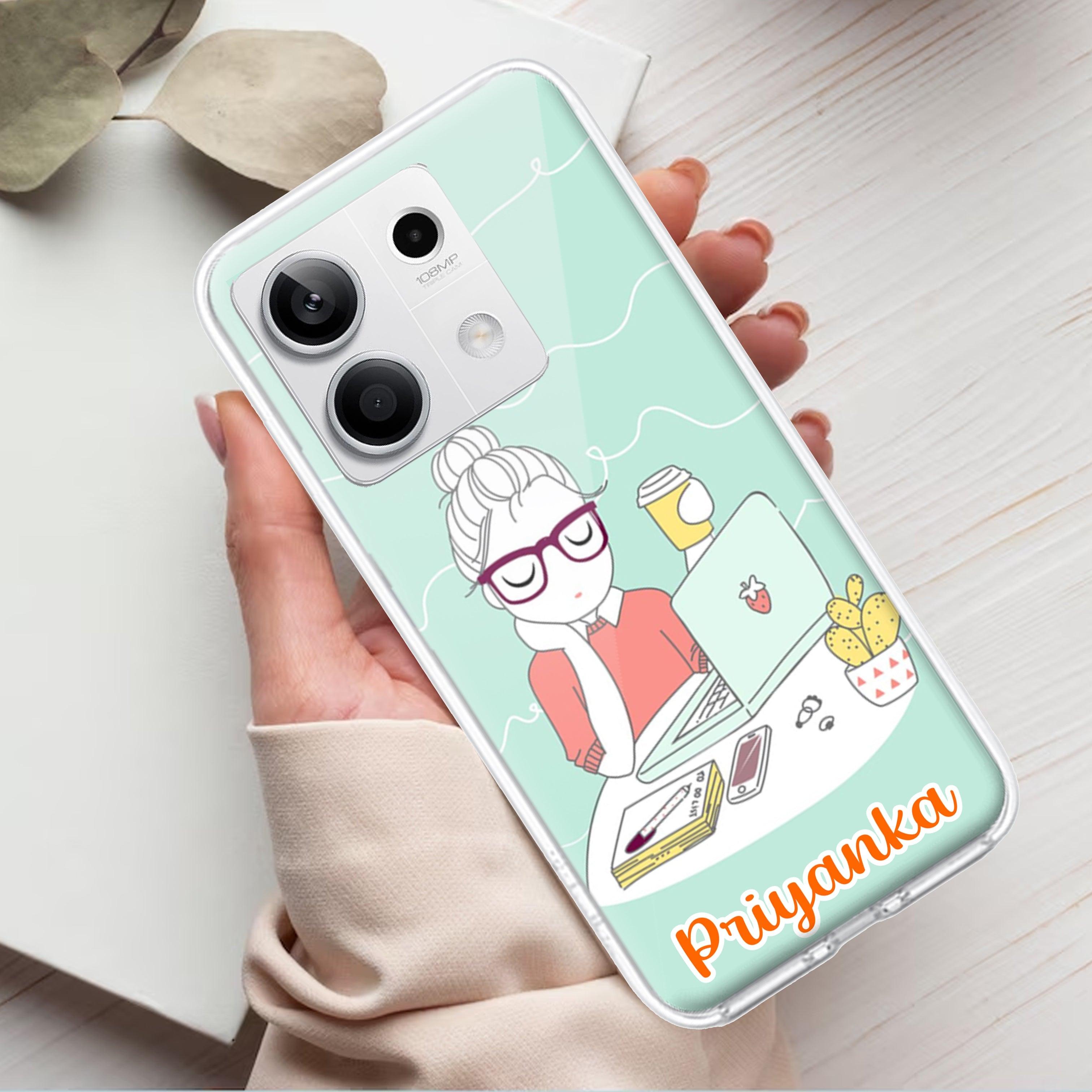 Creator Girl Customize Transparent Silicon Case For Redmi/Xiaomi - ShopOnCliQ