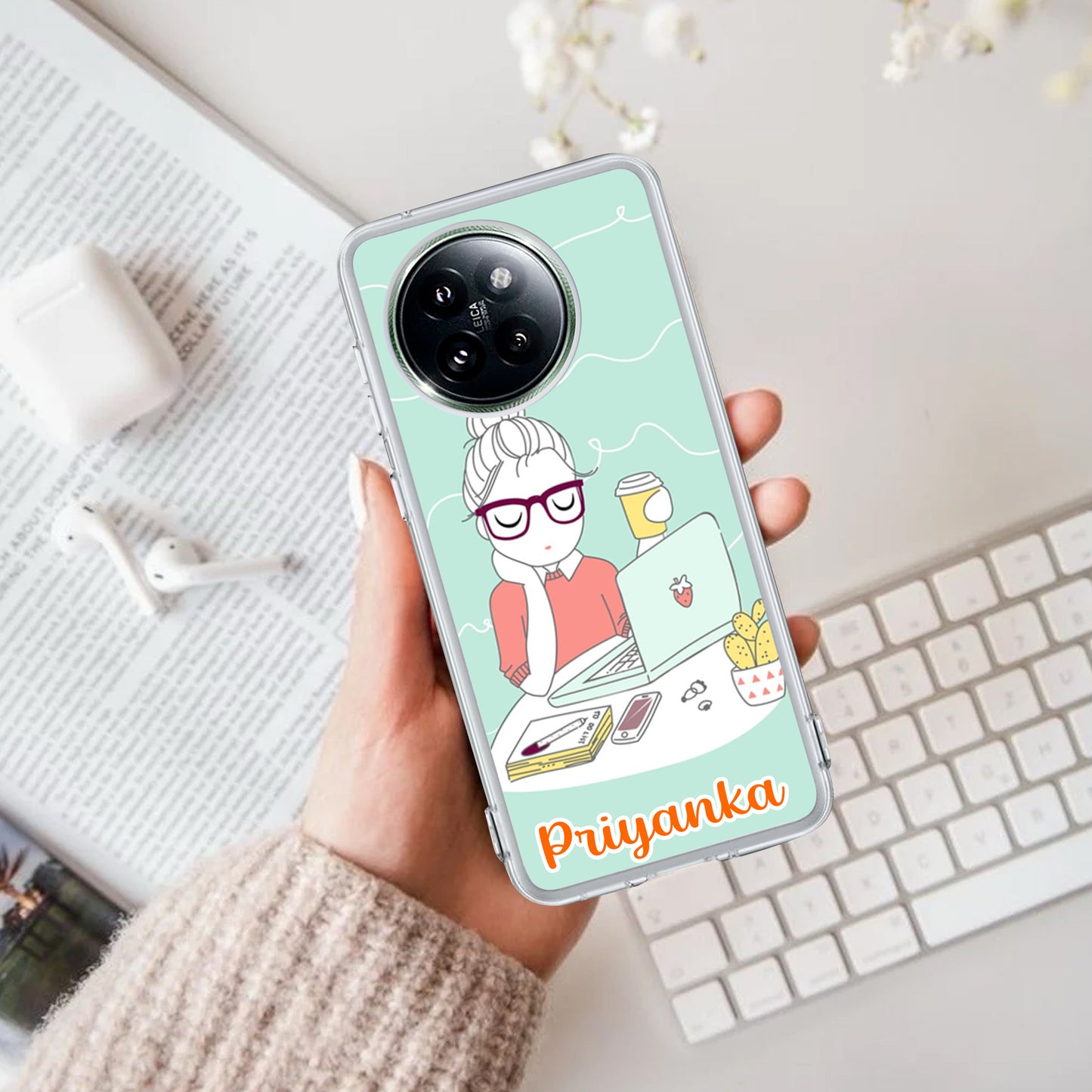 Creator Girl Customize Transparent Silicon Case For Redmi/Xiaomi ShopOnCliQ