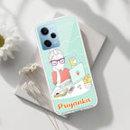 Creator Girl Customize Transparent Silicon Case For Redmi Note 9 Pro / Redmi Note 9 Pro Max / Redmi Note 10 lite
