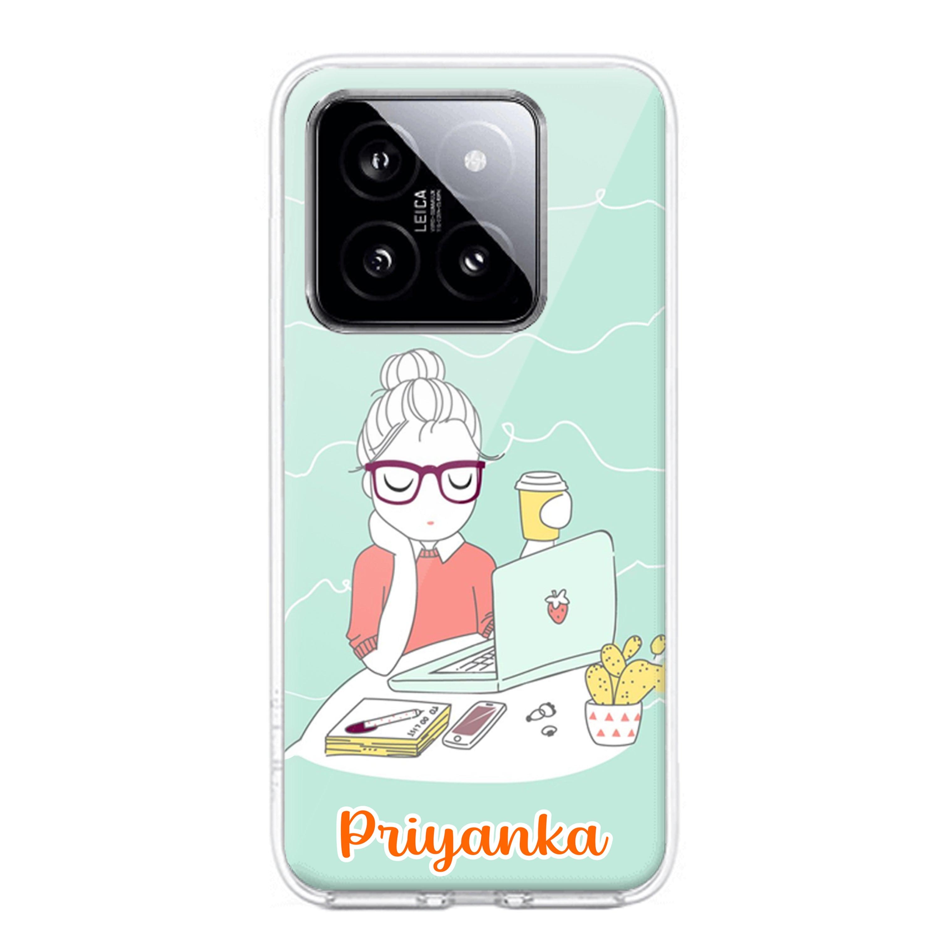 Creator Girl Customize Transparent Silicon Case For Redmi/Xiaomi - ShopOnCliQ