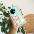 Creator Girl Customize Transparent Silicon Case For Vivo Y58 5G