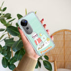 Creator Girl Customize Transparent Silicon Case For Vivo T1 5G