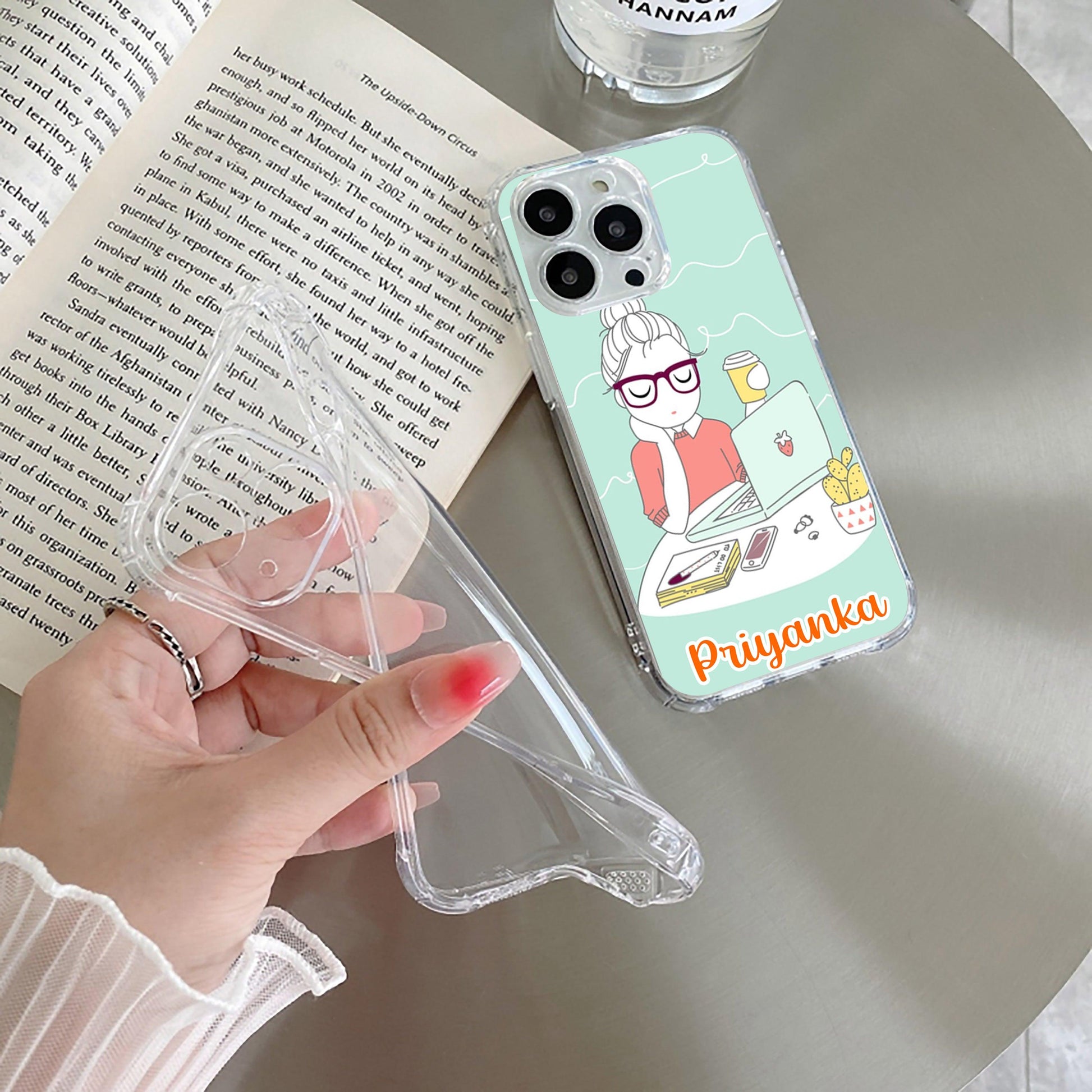 Creator Girl Customize Transparent Silicon Case For Oppo - ShopOnCliQ
