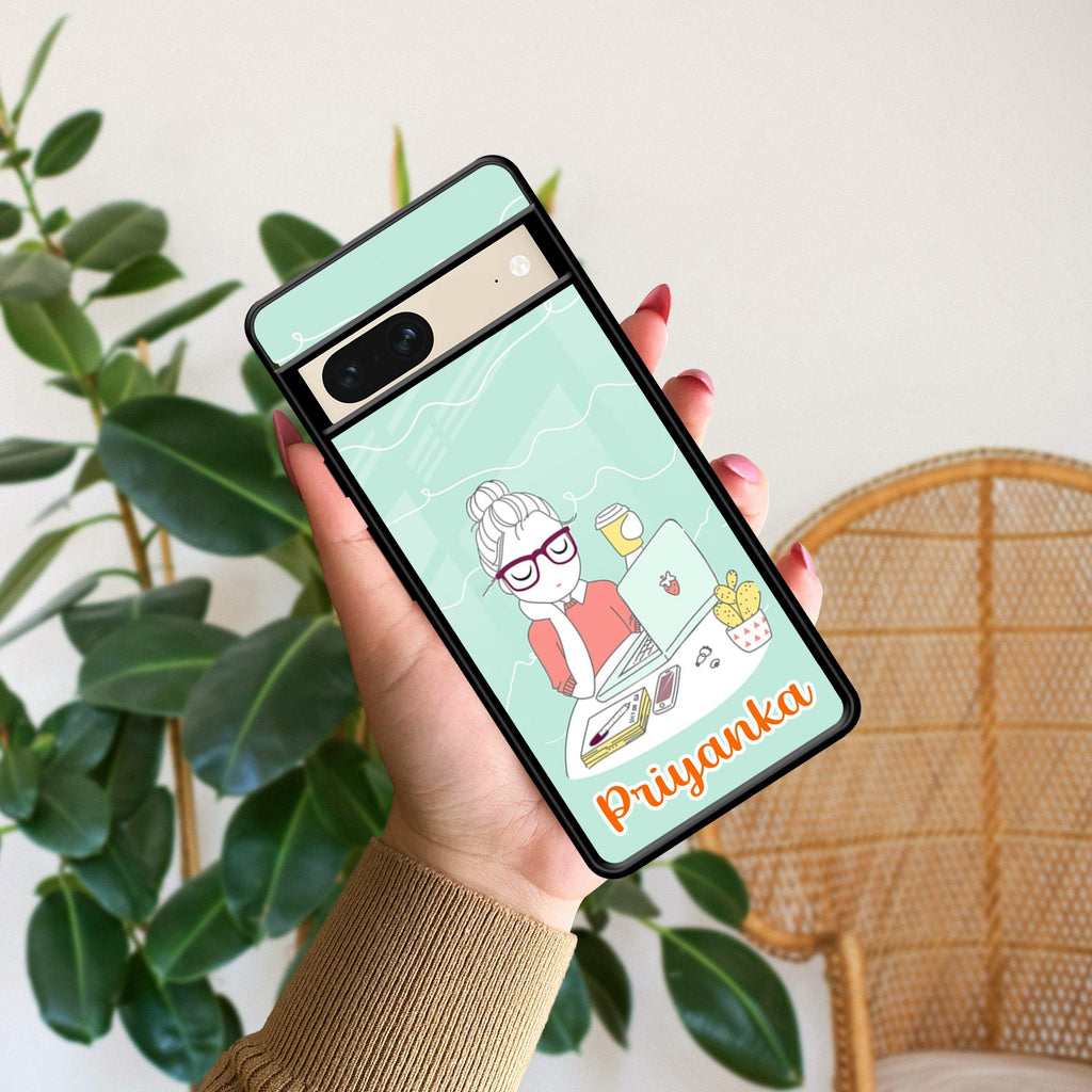 Creator Girl Glossy Metal Case Cover For Google - ShopOnCliQ