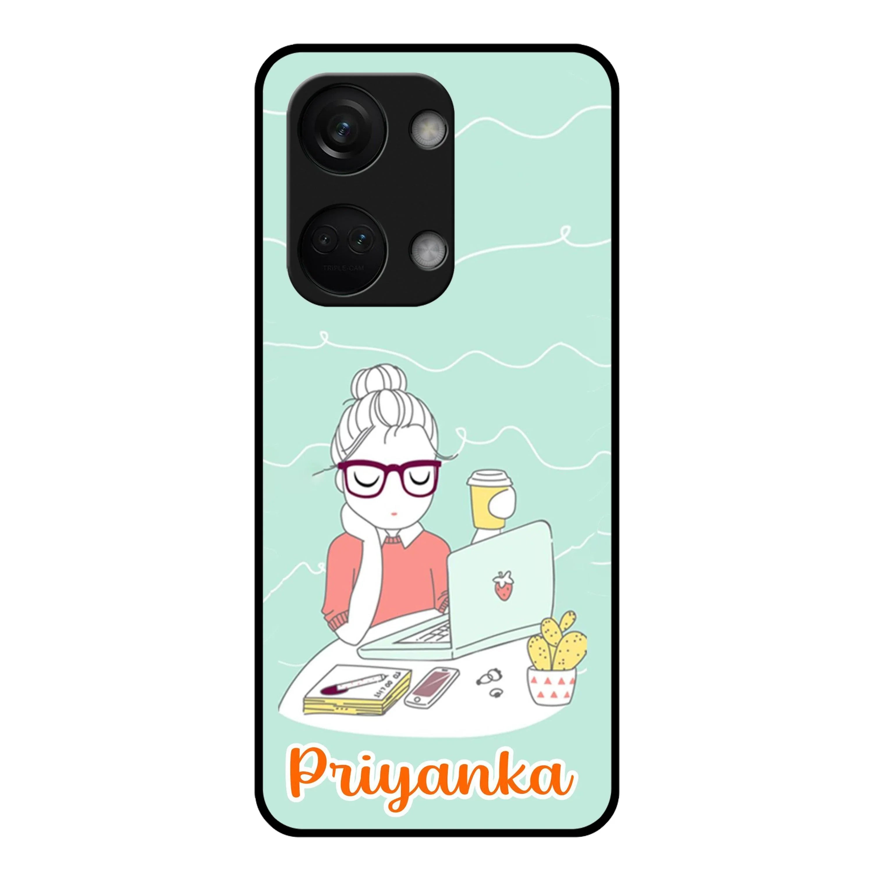 Creator Girl Glossy Metal Case Cover For OnePlus - ShopOnCliQ