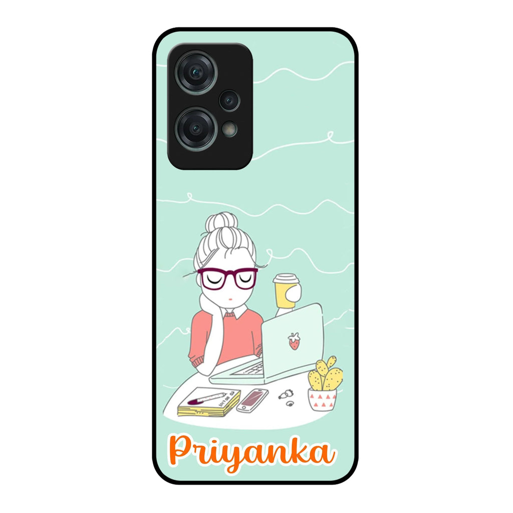 Creator Girl Glossy Metal Case Cover For OnePlus - ShopOnCliQ