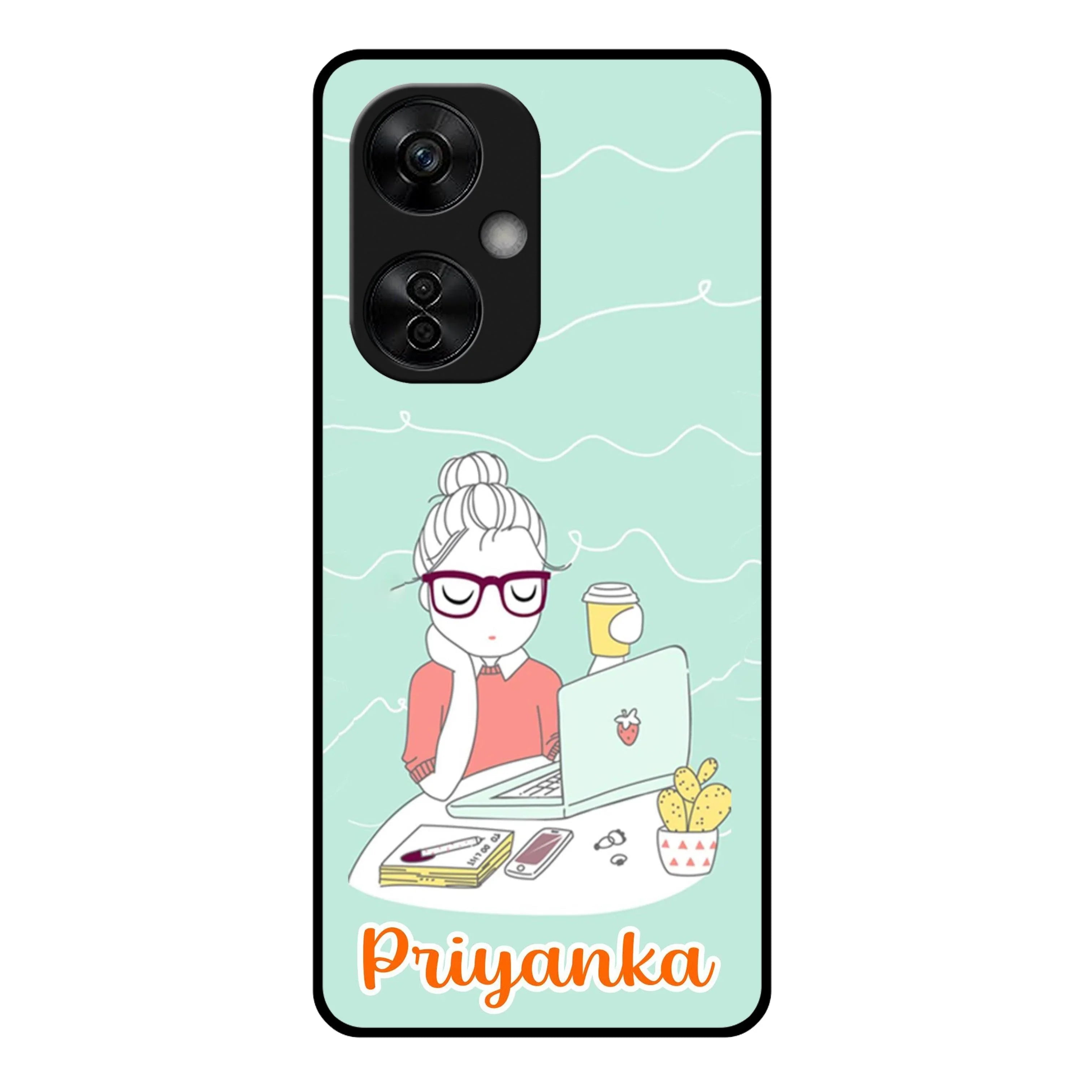 Creator Girl Glossy Metal Case Cover For OnePlus - ShopOnCliQ