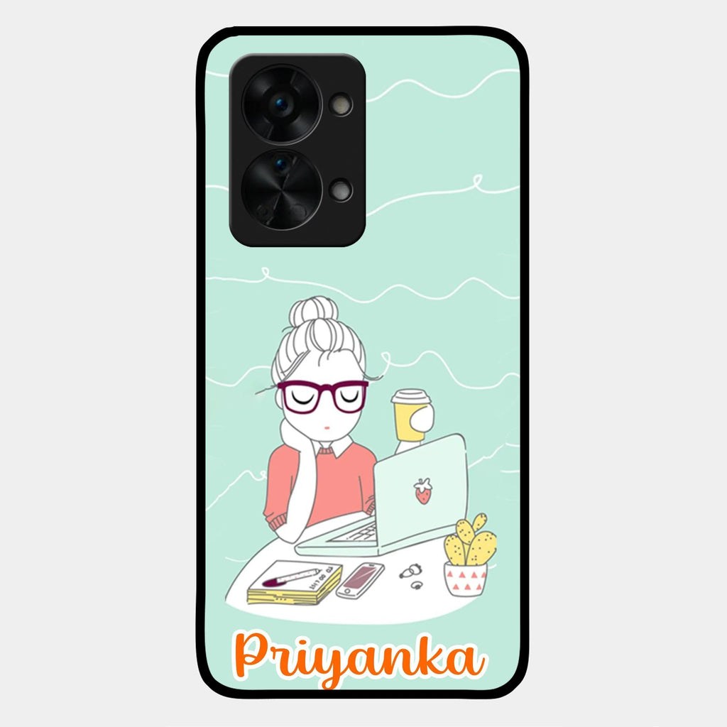 Creator Girl Glossy Metal Case Cover For OnePlus - ShopOnCliQ