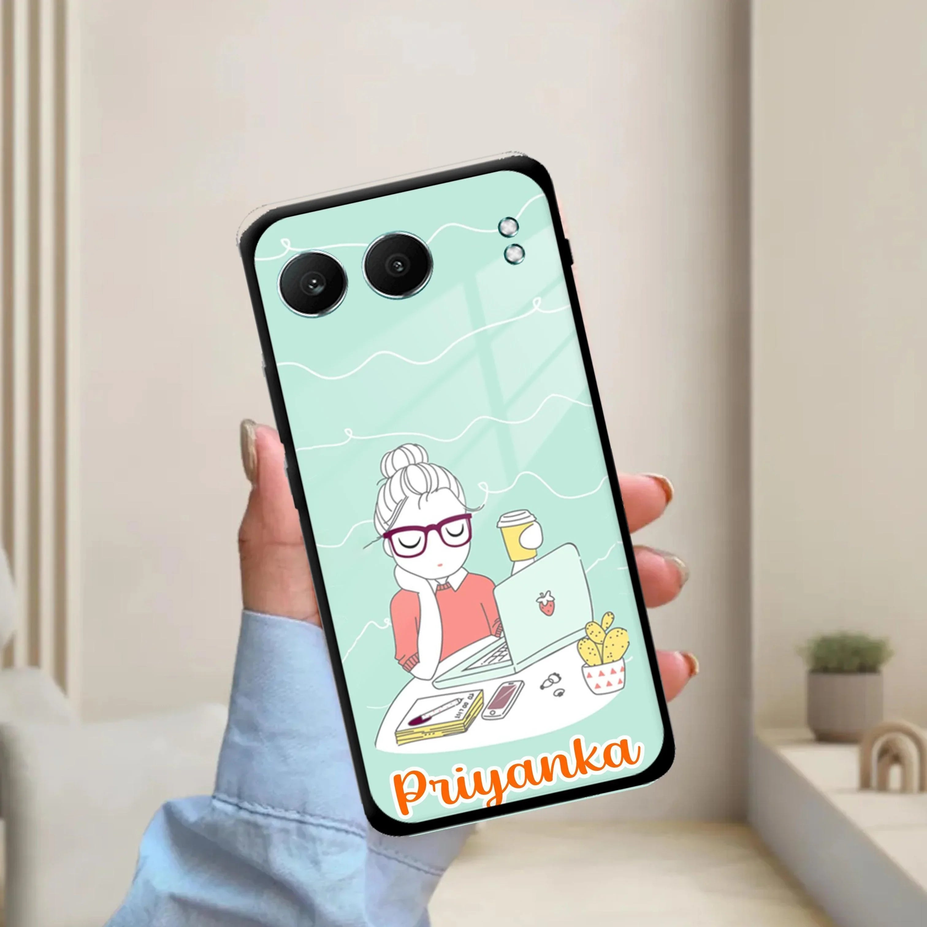 Creator Girl Glossy Metal Case Cover For OnePlus - ShopOnCliQ