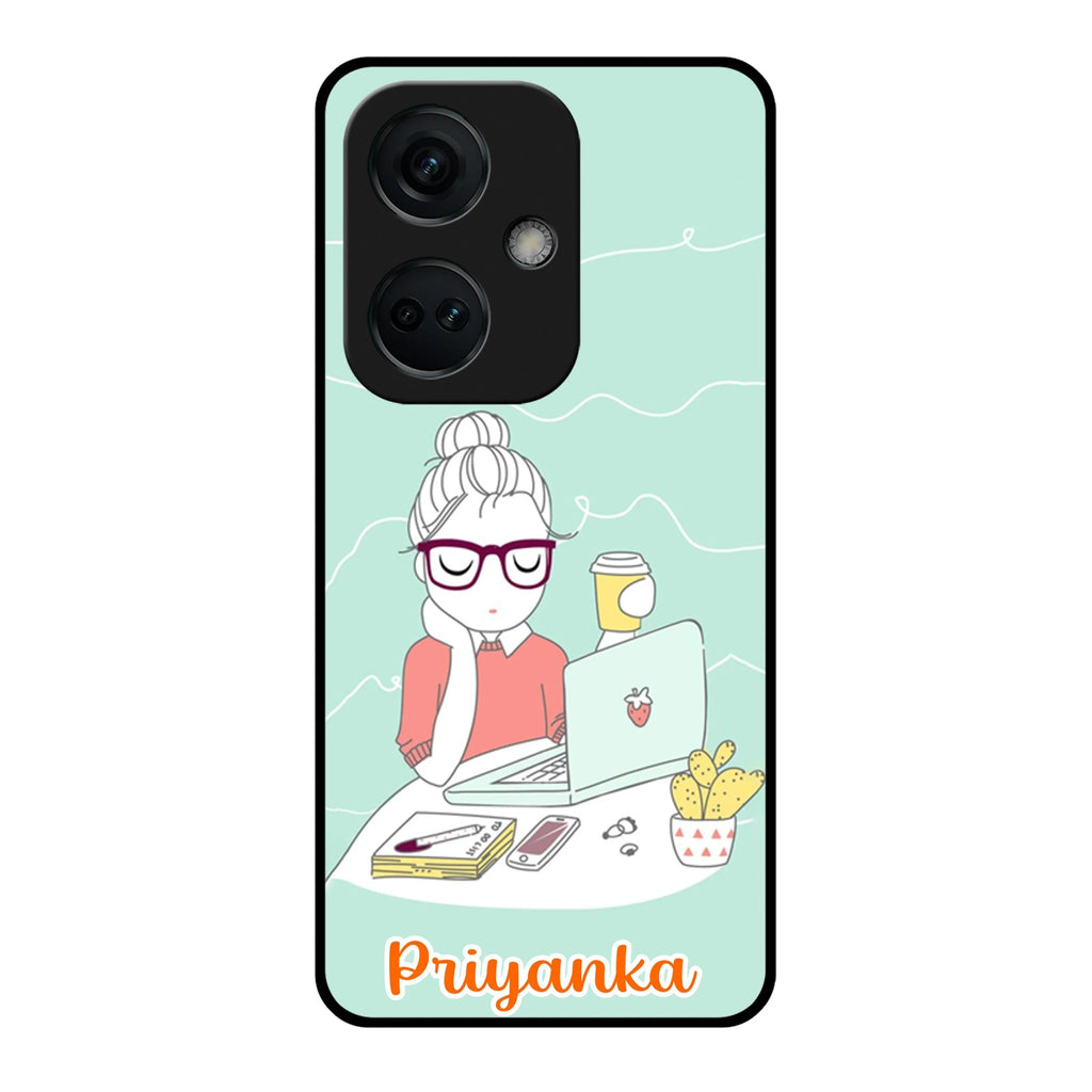 Creator Girl Glossy Metal Case Cover For OnePlus - ShopOnCliQ