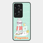 Creator Girl Glossy Metal Case Cover For Oppo - ShopOnCliQ