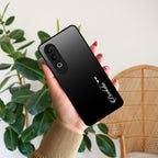 Customize Name Gradient Glass Case Cover Black For OnePlus - ShopOnCliQ