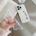 Customize Name Transparent Silicon Case For Poco F4