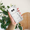 Customize Name Transparent Silicon Case For Nothing - ShopOnCliQ