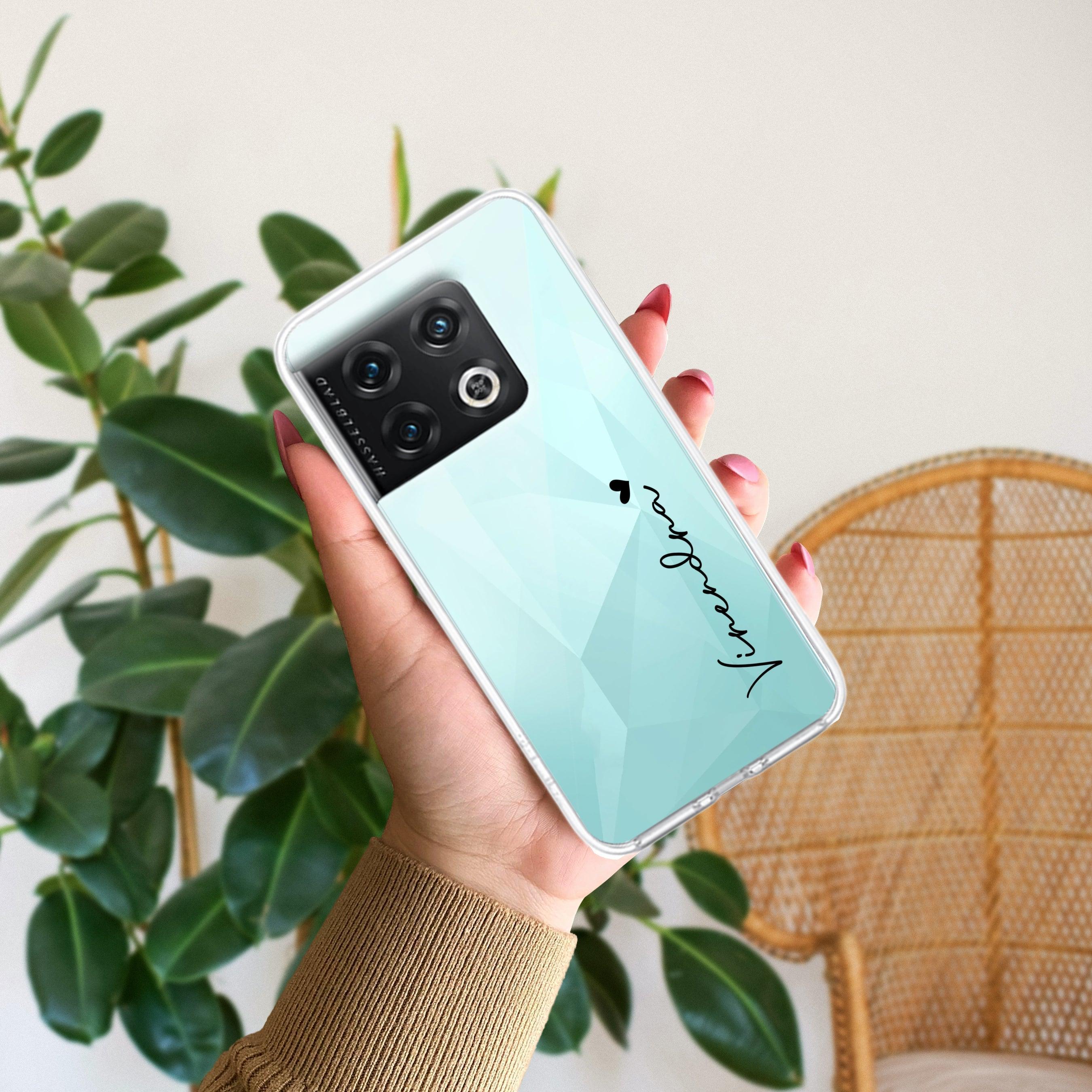 Customize Name Anti Yellow Clear Phone Case For OnePlus - ShopOnCliQ