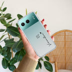 Customize Name Transparent Silicon Case For OnePlus Nord 4 5G