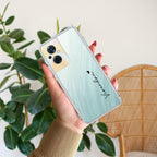 Customize Name Anti Yellow Case For Oppo F21 Pro (5G)