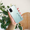 Customize Name Transparent Silicon Case For Oppo F19 Pro