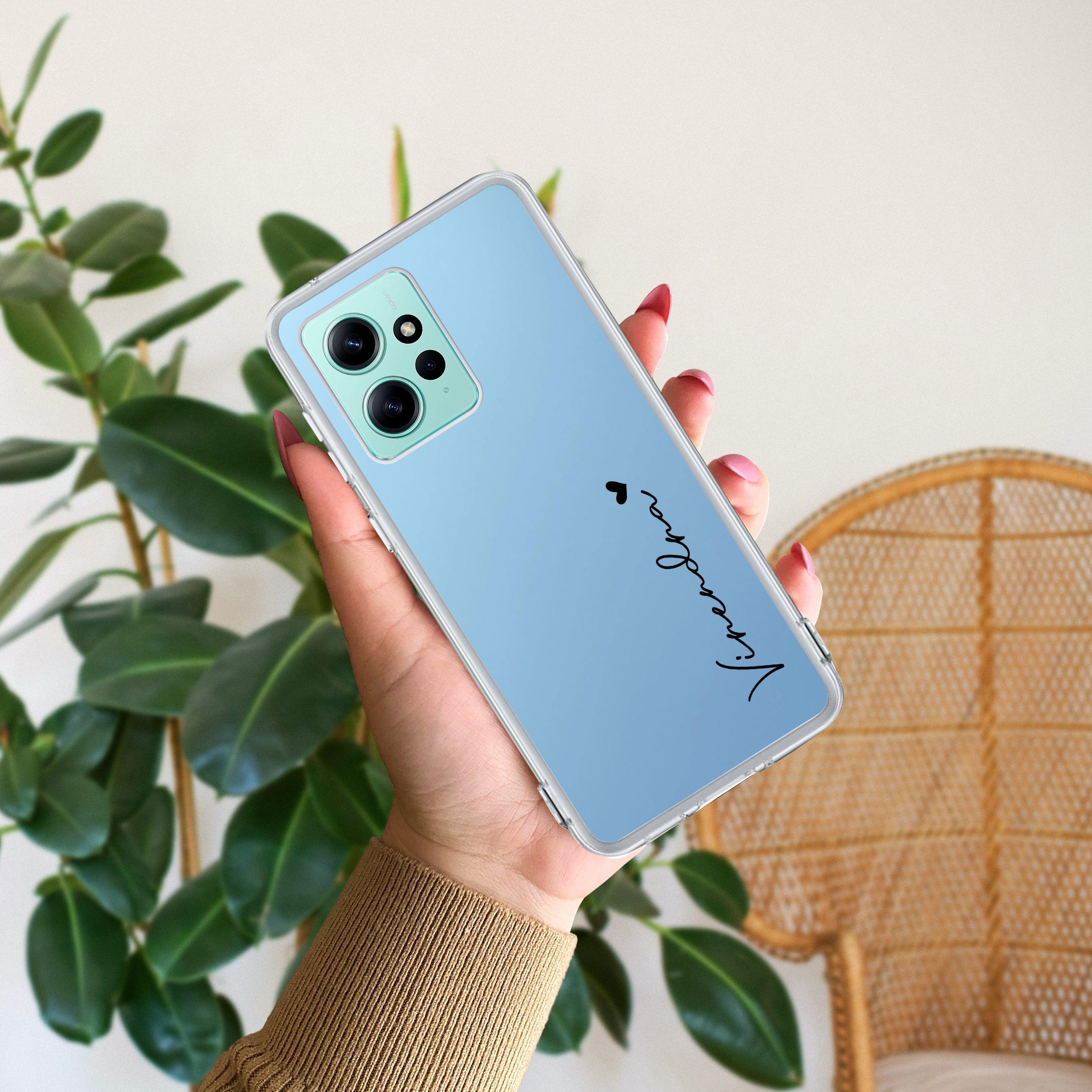 Customize Name Anti Yellow Clear Phone Case For Poco - ShopOnCliQ