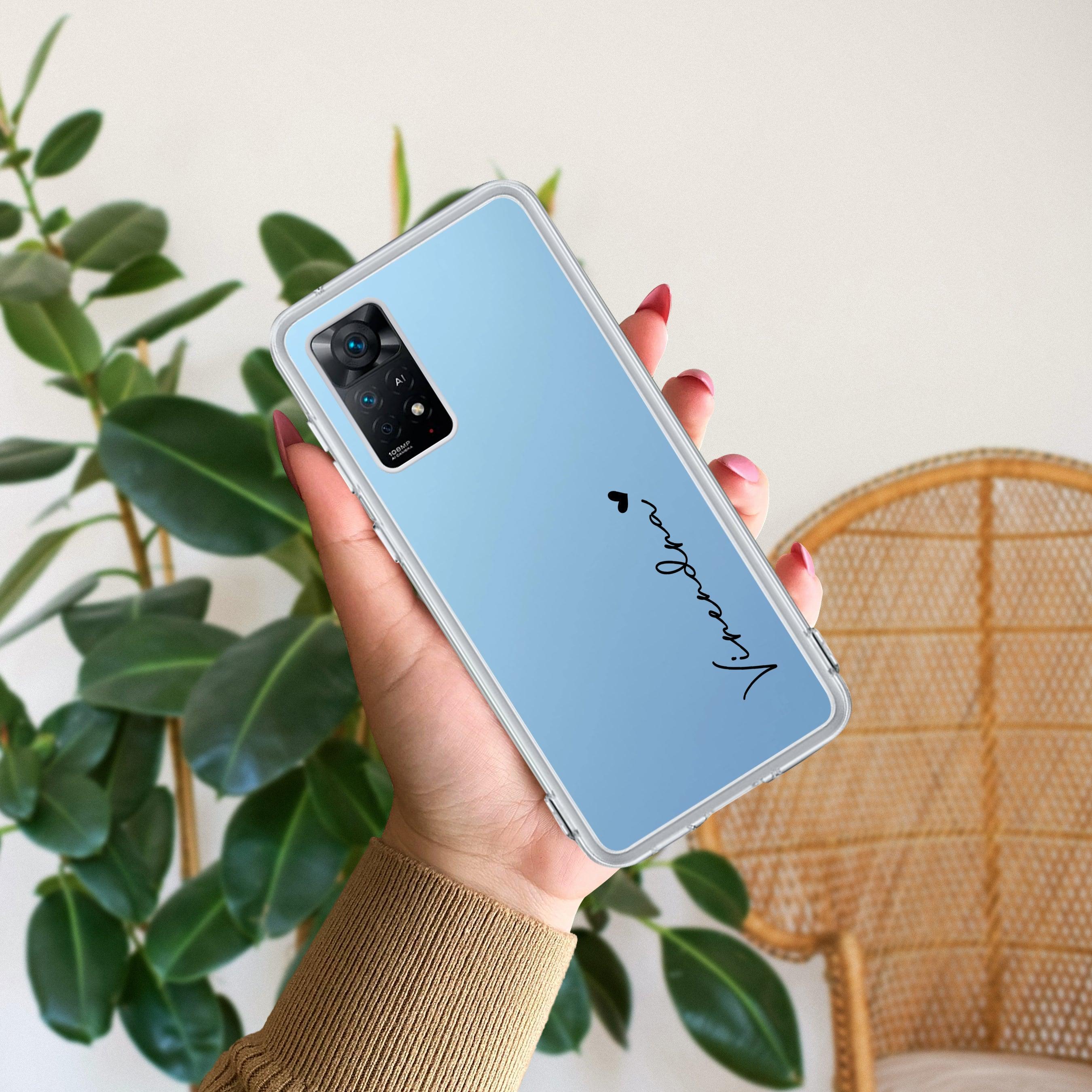 Customize Name Anti Yellow Clear Phone Case For Poco - ShopOnCliQ