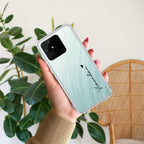 Customize Name Transparent Silicon Case For Realme/Narzo - ShopOnCliQ