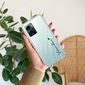 Customize Name Anti Yelllow Case For Realme Narzo 50 5G