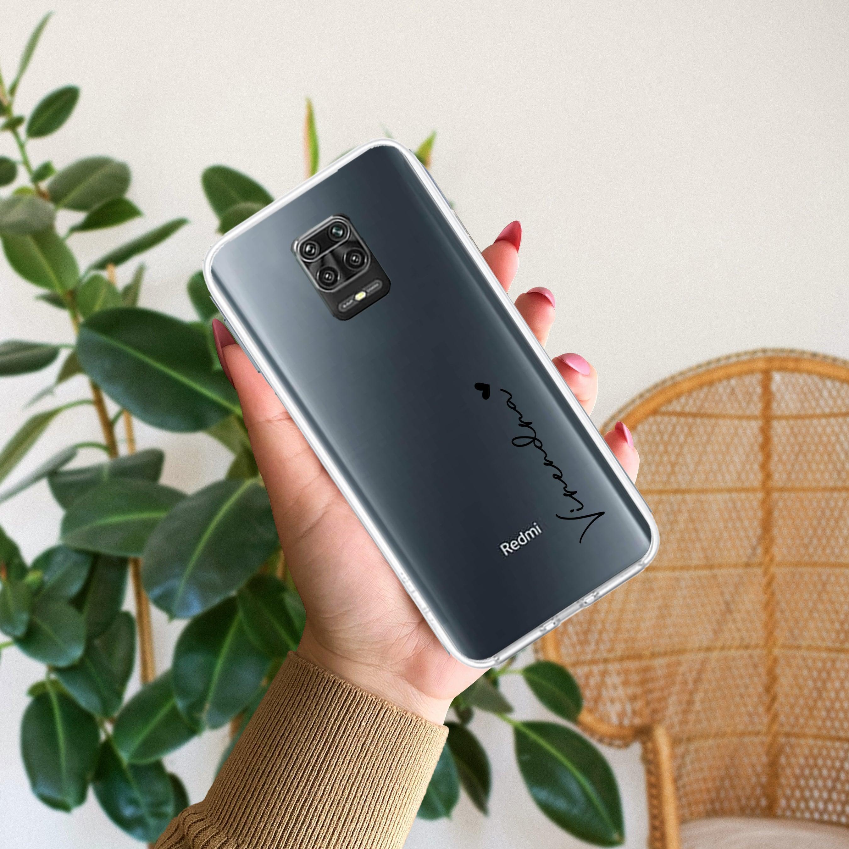 Customize Name Anti Yellow Clear Phone Case For Redmi - ShopOnCliQ