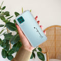 Customize Name Transparent Silicon Case For Samsung Galaxy M42 5G