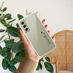Customize Name Transparent Silicon Case For Samsung Galaxy A50 / A50s / A30s
