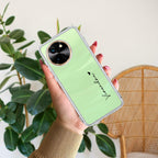 Customize Name Transparent Silicon Case For Vivo T3X 5G
