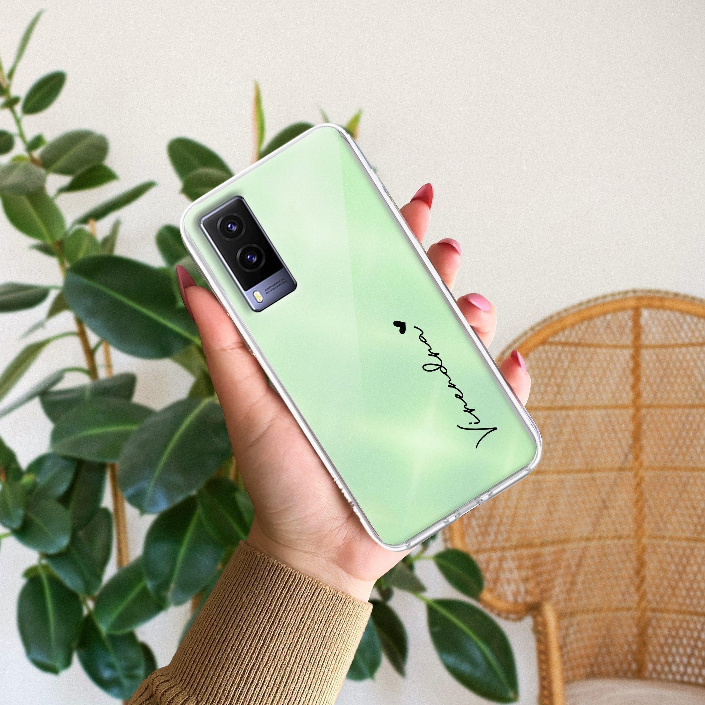 Customize Name Transparent Silicon Case For Vivo - ShopOnCliQ