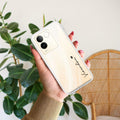 Customize Name Transparent Silicon Case For Vivo T2 Pro 5G