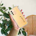 Customize Name Transparent Silicon Case For Vivo V23 5G